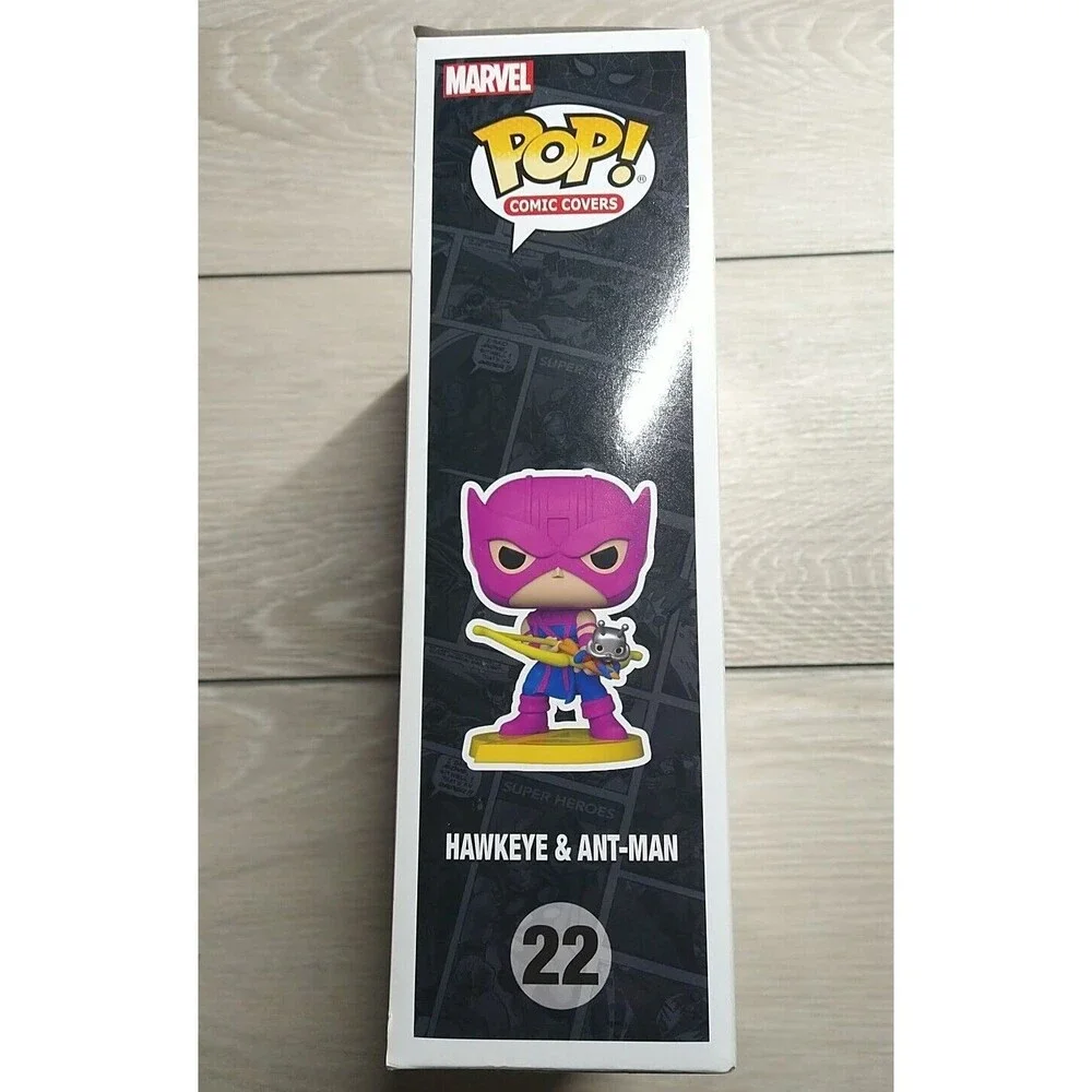 Funko Pop! Comic Covers Marvel #22 Hawkeye & Ant-Man Target Exclusive (New) - Picture 5 of 8